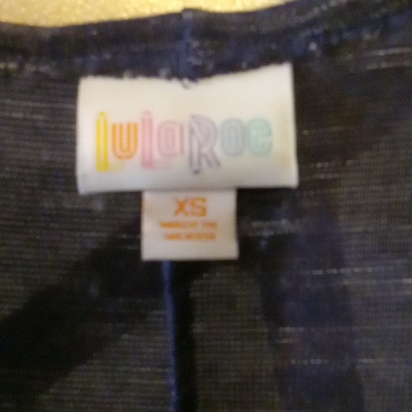 Lularoe open sweater Vest xs - Picture 3 of 6